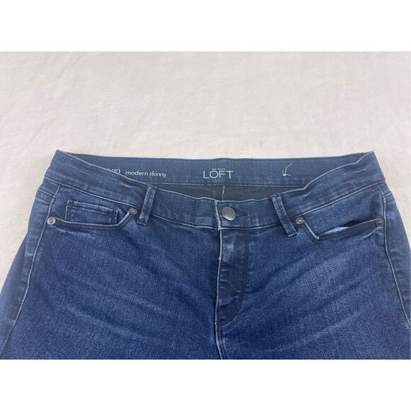Anne Taylor Loft jeans women’s size 10 Blue - Picture 5 of 8